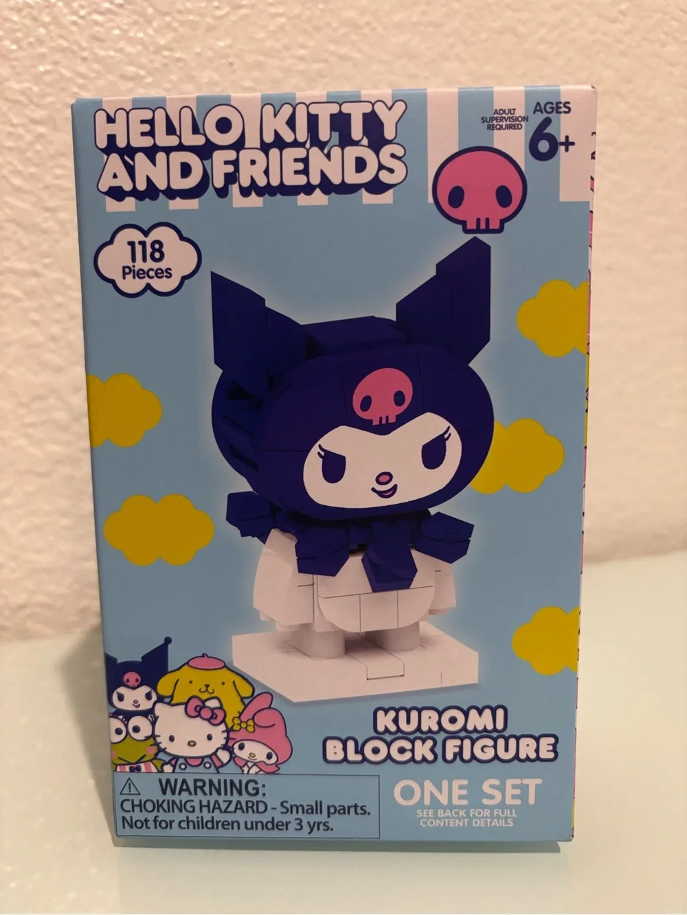 Hello Kitty and Friends Kuromi Block Figure Building Set Sanrio NIB